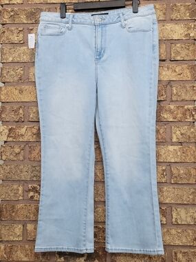 Member's Mark Cropped Flare Women's Denim Jeans Size 10 New with Tags
